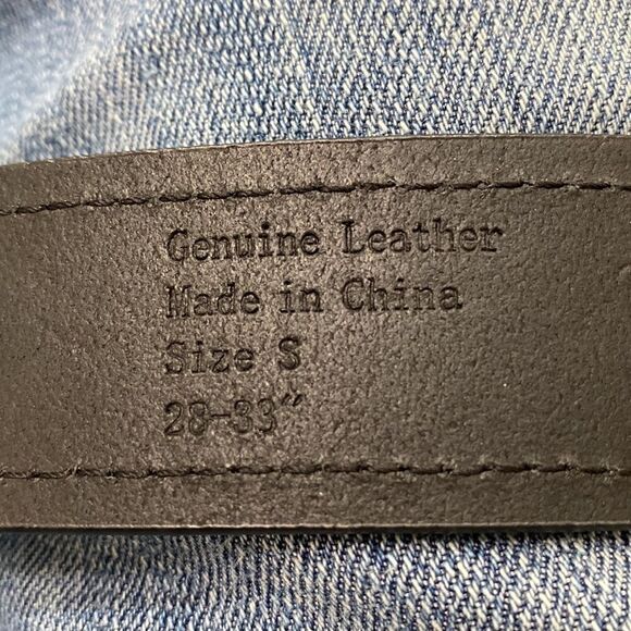 MAC TOOLS - LEATHER BLACK & GRAY BELT - FITS 28-33” - GOOD CONDITION - S5 - Picture 8 of 8